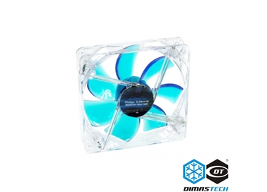 Phobya G-Silent 12 Fan 1500rpm Led Blue (120x120x25mm)